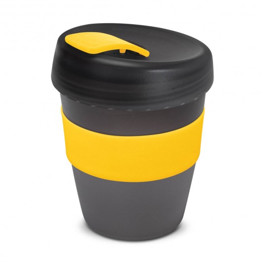 Black Yellow Frosted Forrest Eco Cups